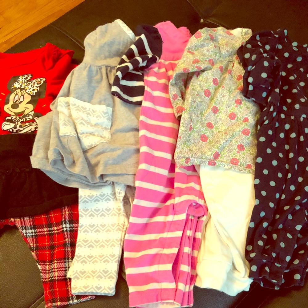 Baby girl outfit bundle